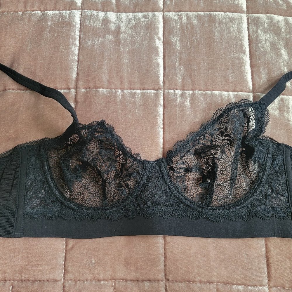 Addiction Lingerie Black Lace Bra